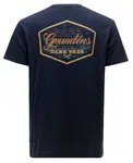 Grundéns tričko support guides ss t-shirt dark navy - m