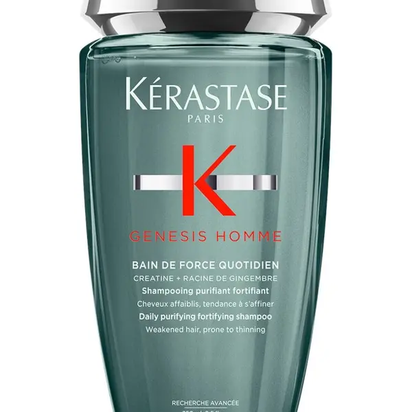 Kérastase Čisticí a vyživující šampon pro slabé vlasy s tendencí vypadávat Genesis Homme Bain de Force Quotidien (Shampoo) 250 ml