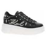 Dámská obuv Karl Lagerfeld KL63525 00S black lthr w-silver 39