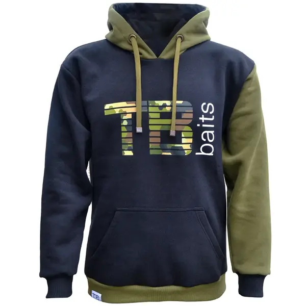Tb baits mikina hexa camo hoodie - s