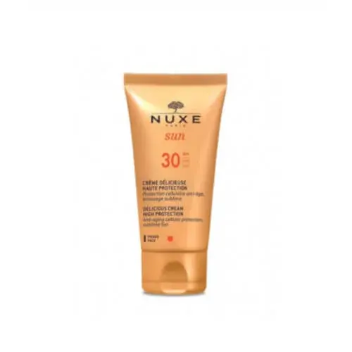 Nuxe Opalovací krém na obličej SPF 30 Sun (Delicious Cream High Protection) 50 ml