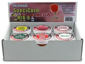 Haldorádó umělá kukuřice spécicorn mega 8 ks 15 mm - mix 6 příchutí