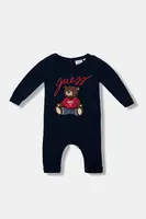 Detský bavlnený overal Guess