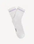Svetlosivé pánske ponožky Celio Dihalf