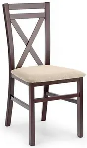 HALMAR Jedálenská stolička DARIUSZ tmavý orech