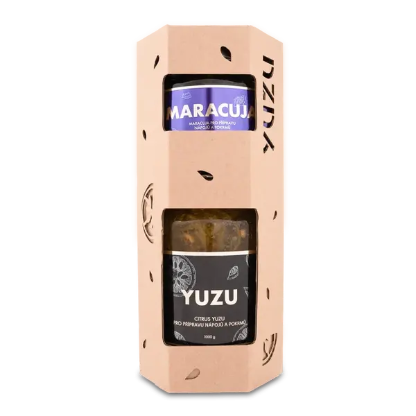 Darčekové balenie maxi yuzu a marakuja