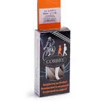 CORBBY Fluorescenčné šnúrky biele