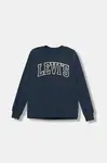 Dětské bavlněné tričko s dlouhým rukávem Levi's COLLEGIATE LS TEE