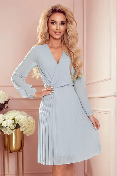 Dámske šaty NUMOCO Light Blue