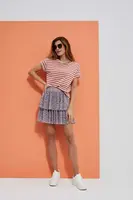 Mini sukňa s volánmi