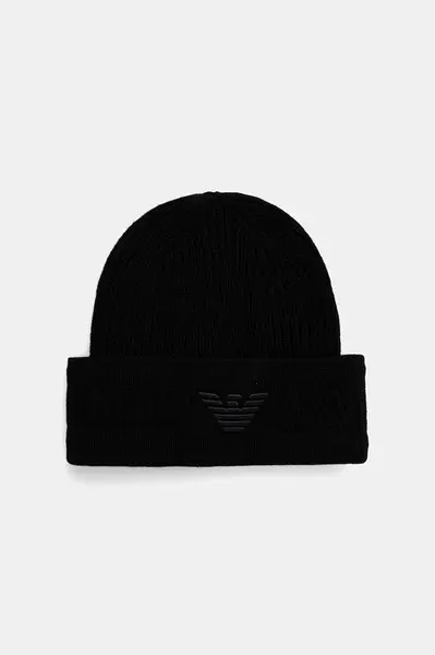 Vlnená čiapka Emporio Armani