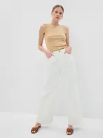 Svetlohnedé dámske basic tielko GAP