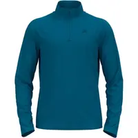 Odlo MID LAYER 1/2 ZIP BERRA Pánska mikina, modrá, veľkosť