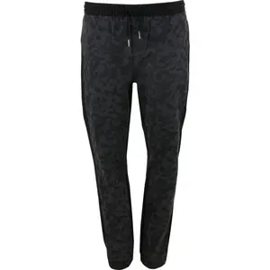 ALPINE PRO GREEN Pánske softshellové nohavice, čierna, veľkosť