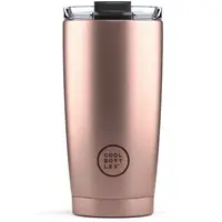 COOL BOTTLES TERMO 550 ML Nerezový termohrnček, ružová, veľkosť 550 ML