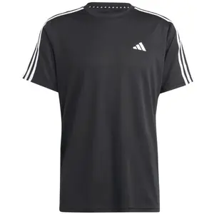 adidas TRAIN ESSENTIALS 3-STRIPES TEE Pánske tréningové tričko, čierna, veľkosť