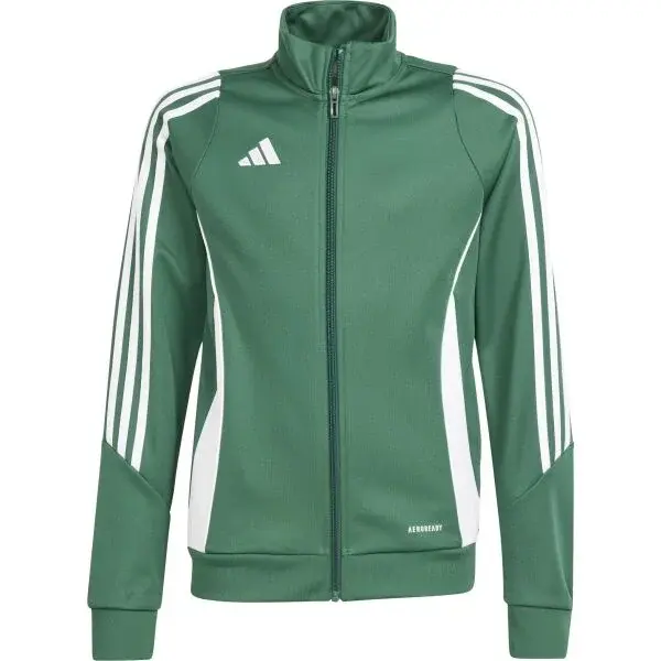 adidas TIRO24 TRAINING TOP Pánska mikina, tmavo zelená, veľkosť