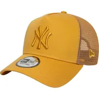 New Era NEW YORK YANKEES MLB LEAGUE ESSENTIAL 9FORTY TRUCKER Šiltovka, béžová, veľkosť UNI