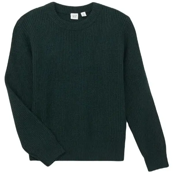 GAP CASHSOFT CREW Chlapčenský sveter, tmavo zelená, veľkosť