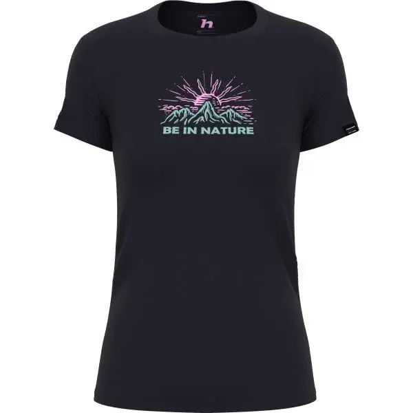 Hannah ADRIA Dámske tričko, čierna, veľkosť