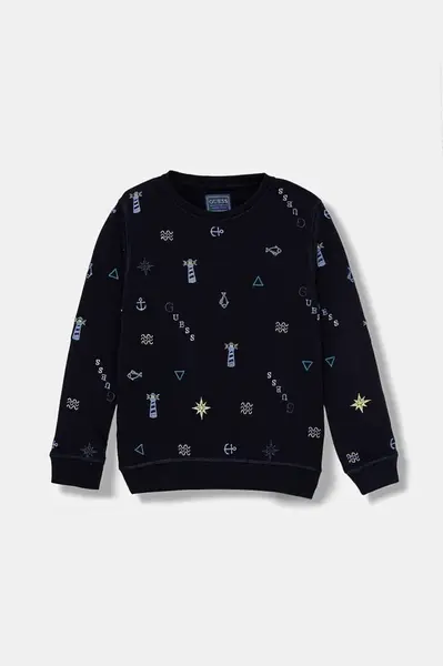 Dětská bavlněná mikina Guess