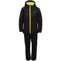 Lewro WISDOM Detský softshellový set, čierna, veľkosť 140-146