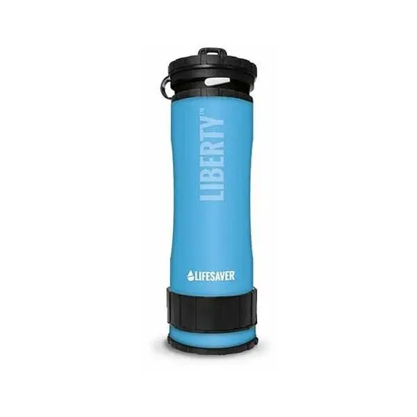 Lifesaver LIBERTY Filtračná a čistiaca fľaša, svetlomodrá, veľkosť 400 ML