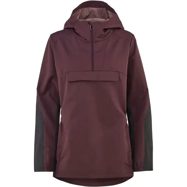 KARI TRAA VOSS ANORAK Dámska outdoorová bunda, vínová, veľkosť