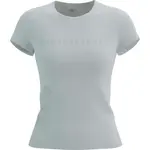 Compressport LOGO SS TSHIRT W Dámske tréningové tričko, biela, veľkosť