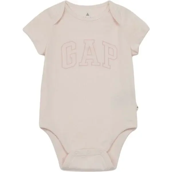 GAP V-G LOGO Detské body, béžová, veľkosť