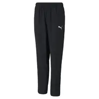Puma TEAMRISE SIDELINE PANTS JR Chlapčenské futbalové tepláky, čierna, veľkosť