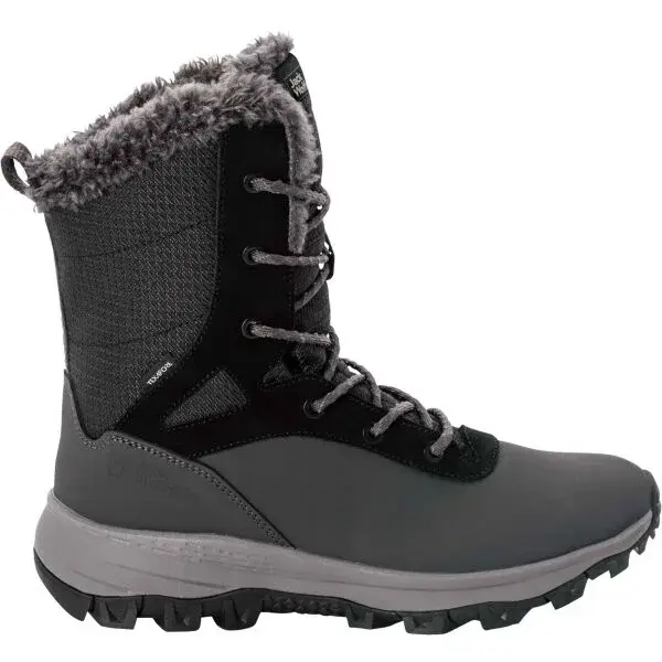 Jack Wolfskin NEVERREST TEXAPORE SNOW HIGH W Dámska zimná obuv, sivá, veľkosť