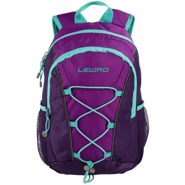 Lewro DINO 12 Viacúčelový detský batoh, fialová, veľkosť