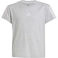 adidas EMBROIDERED T-SHIRT Dámske tričko, sivá, veľkosť