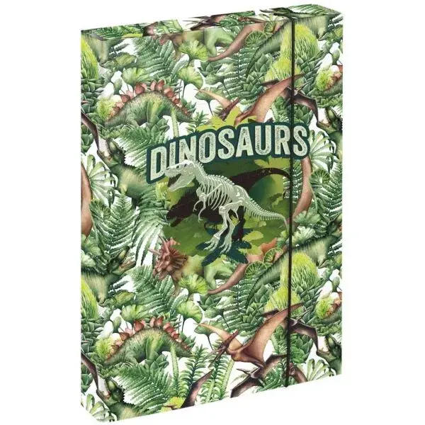 BAAGL JUMBO DINOSAURS Dosky na školské zošity A4, zelená, veľkosť