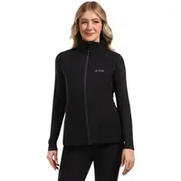 KILPI NOIL Dámska softshellová vesta, čierna, veľkosť