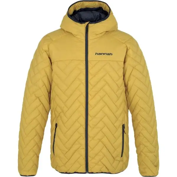 Hannah TIAGO Pánska prešívaná bunda, žltá, veľkosť