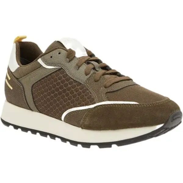 Geox U PARTENIO Pánska obuv na voľný čas, khaki, veľkosť