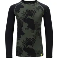 Bula JR FREERIDE MERINO WOOL Detské vlnené tričko, čierna, veľkosť 8Y