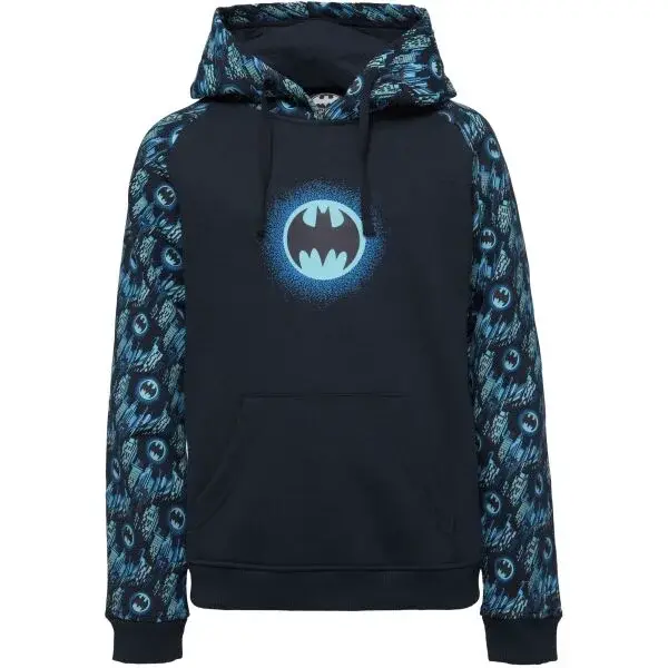 Warner Bros BATMAN POWER HOODIE Chlapčenská mikina, tmavo modrá, veľkosť 140-146