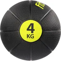 Fitforce MEDICINE BALL 4 KG Medicinbal, čierna, veľkosť 4 KG