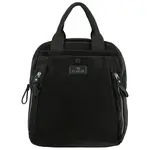 Trendy dámský textilní batoh Coveri Tyril, černý
