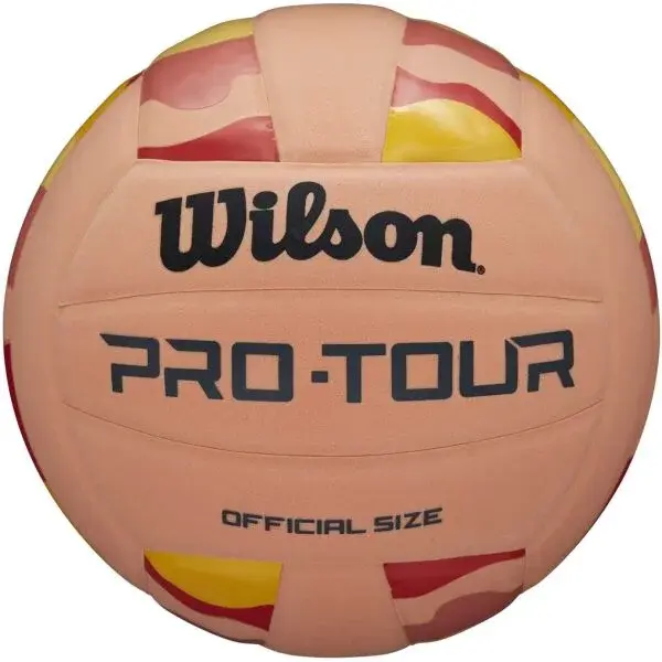 Wilson PRO TOUR VB STRIPE OF Volejbalová lopta, oranžová, veľkosť