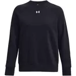 Under Armour RIVAL FLEECE CREW Dámska mikina, čierna, veľkosť S