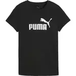 Puma ESSENTIALS METALLIC NO.1 LOGO TEE Dámske tričko, čierna, veľkosť