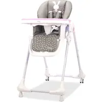 ASALVO BABY Jedálenská stolička, biela, veľkosť