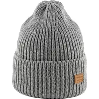 Finmark WINTER HAT Zimná pletená čiapka, sivá, veľkosť UNI