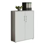 MID.YOU SKŘÍŇ NA ŠANONY, šedá, bílá, 84,4/113,6/33 cm