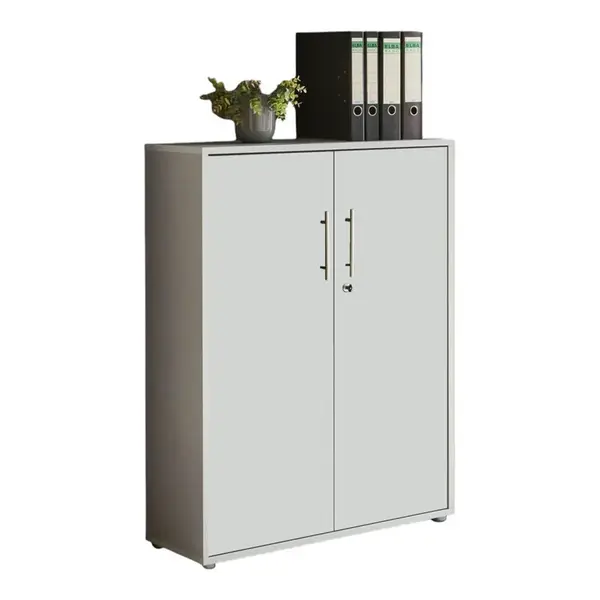 MID.YOU SKŘÍŇ NA ŠANONY, šedá, bílá, 84,4/113,6/33 cm