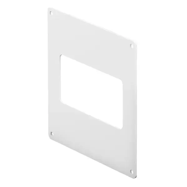Příruba nástěnná obdélníková 55X110
